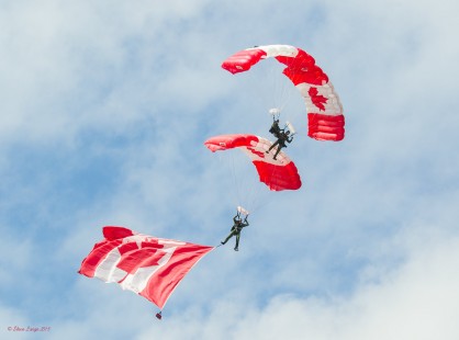 Canadian Forces Skyhawks - Canadian Flag